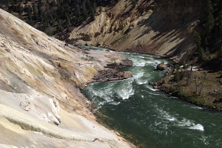 Black Canyon Scenic Fly Fishing the Backcountry of Yellowstone National Park