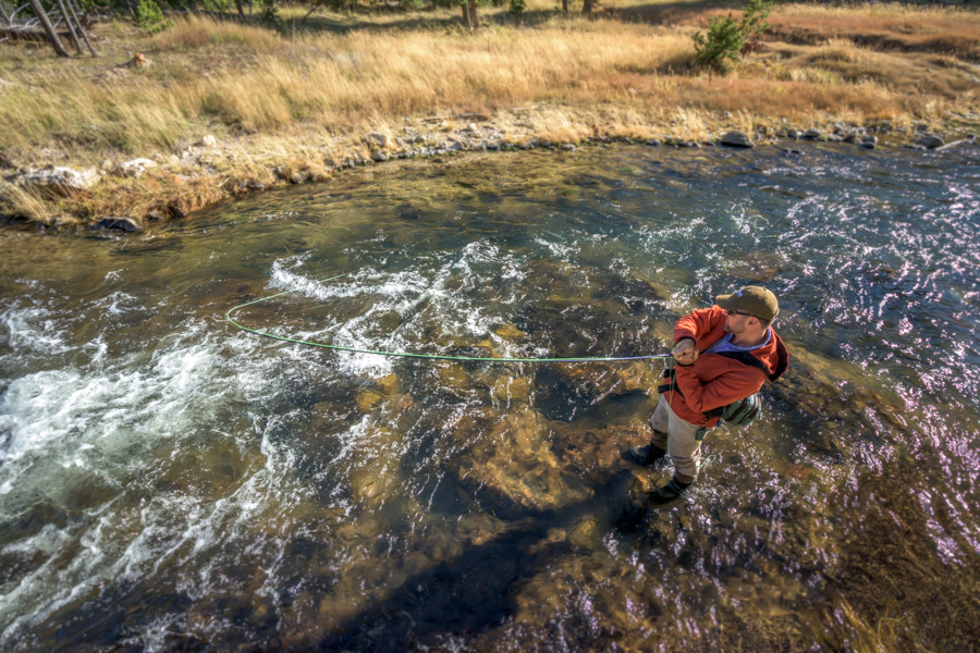 Gibbon River Fishing The Gibbon River fishes very well in the Spring and Fall in Yellowstone National Park