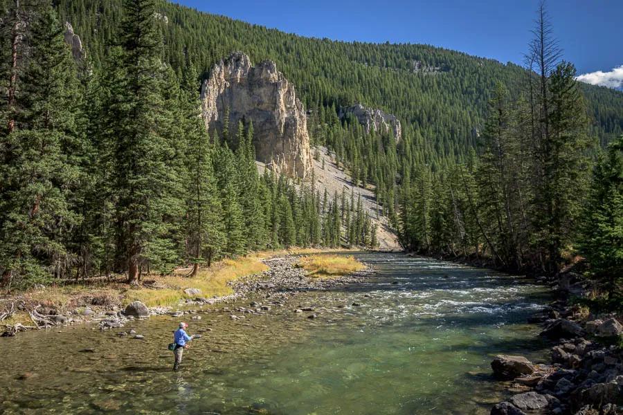 Gallatin River Learn to Fly Fish Montana Whitewater