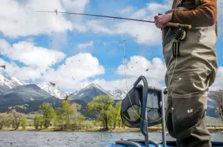 hatch montana mayfly guided trip fly fishing