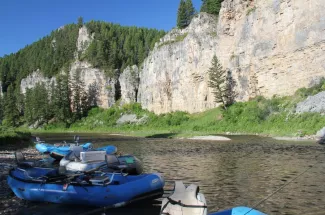 river mountains fly fishing guided trip montana