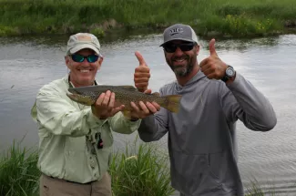 guided fly fishing trip montana adventure