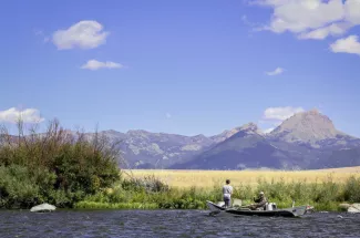 montana mountains fly fishing river guided trip