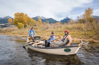 montana angler float trip fly fishing guided trip