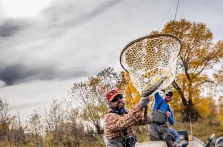 fly fishing yellowstone national park guided trip montana