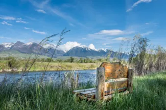 mountains river montana fly fishing guided trip