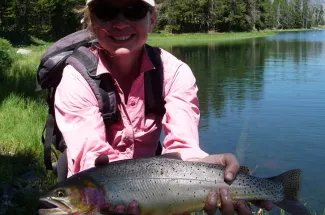 Yellowstone Park Cutthroat Trout