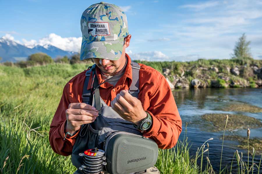 It's important to change your flies to match each stage of the hatch