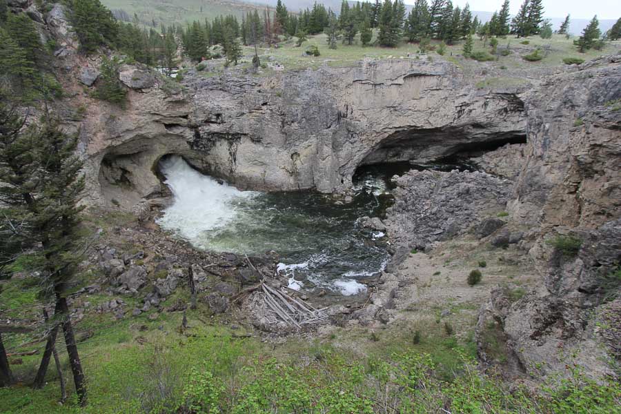 Natural Bridge and Falls Fly Fishing Guides in Montana