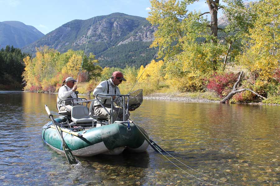 Fall on the Boulder Fall Fly Fishing in Montana