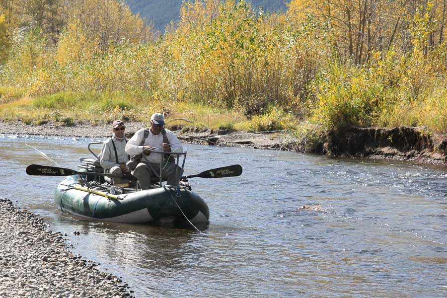 Fall Scenery on the Boulder River Montana Dry Fly Fishing on the Boulder River