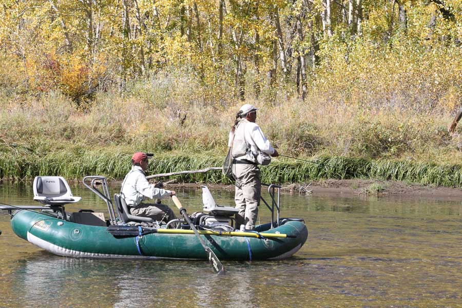 Montana Float Fishing Montana Angler Float Fishing in September