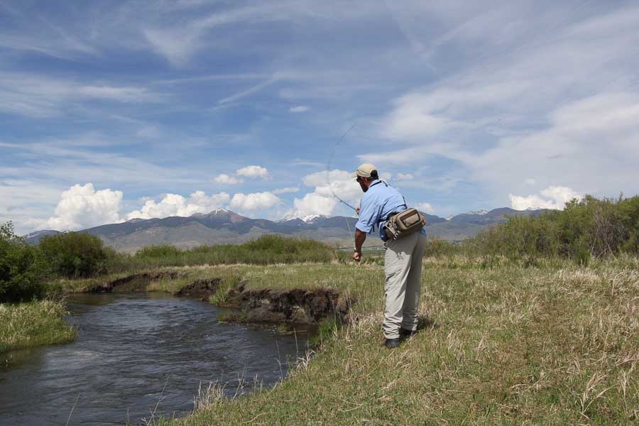 Ruby River Wade Fishing Trips in July