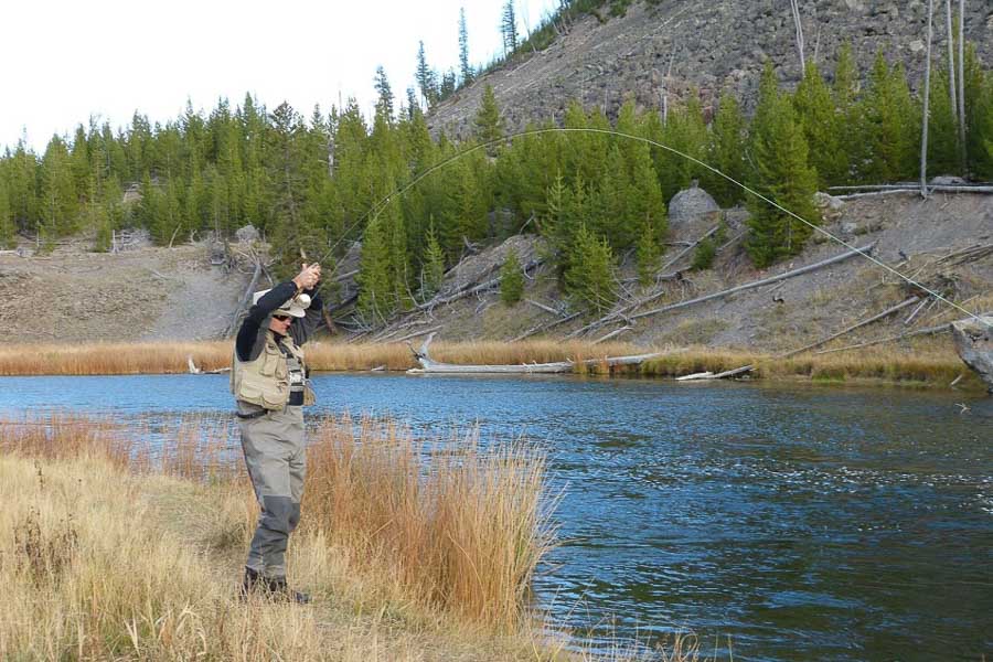 Fish On! Fishing Yellowstone National Park in October