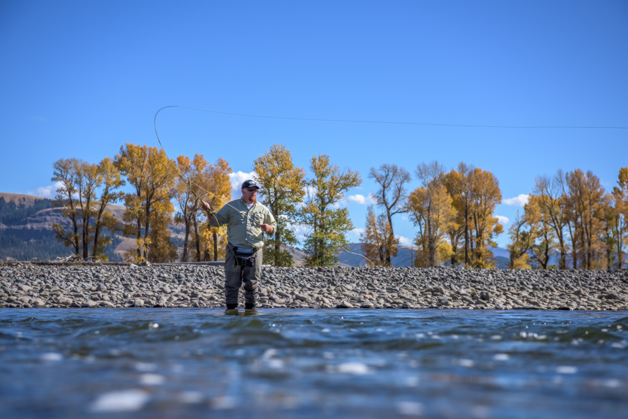 Wade fishing trips in Yellowstone National Park