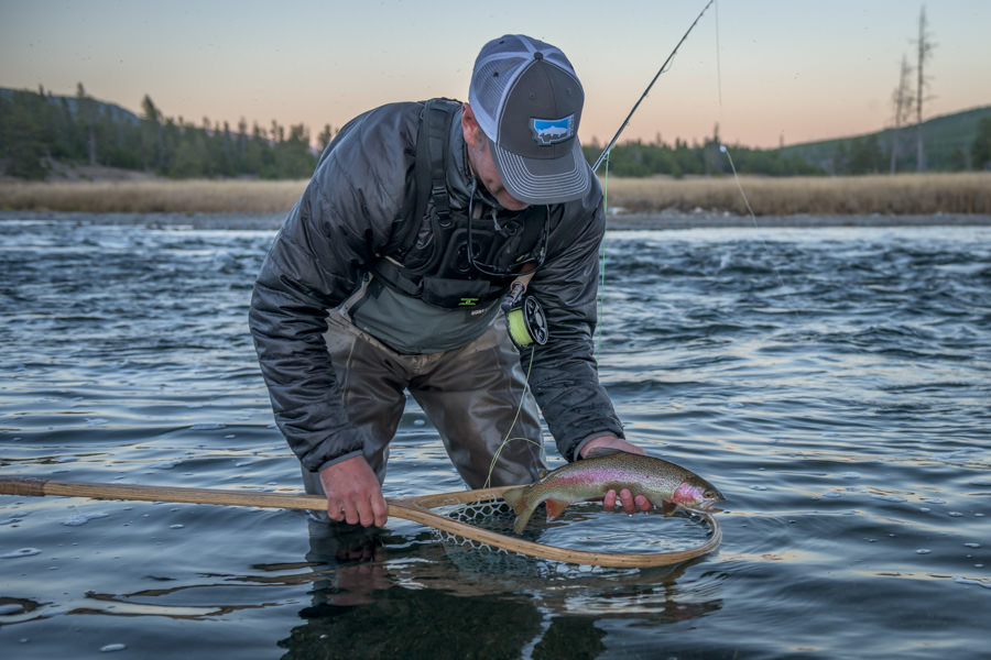 Rainbow Release Yellowstone National Park offers great trout fishing in October