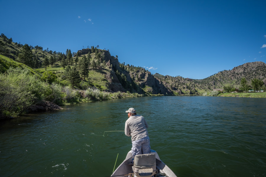fly fishing the Mo